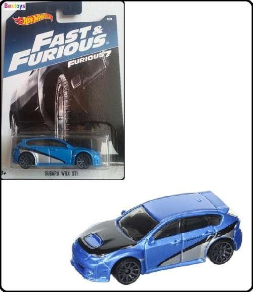 Models Hotwheels Hot Wheels Diecast Model Car Fast & Furious Movie